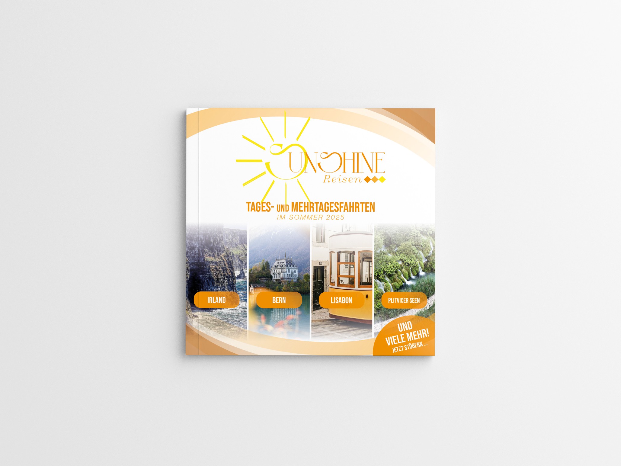 Katalogkonzept für Sunshine Reisen